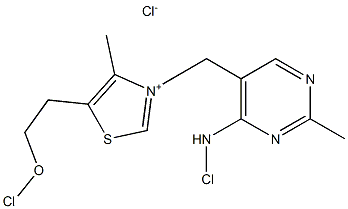 双氯硫胺 结构式