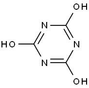 氰尿酸湿品 结构式