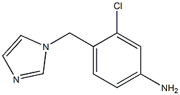 1-(4-AMINO-2-CHLOROBENZYL)-1H-IMIDAZOLE 结构式