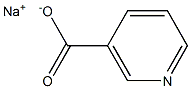 Sodium nicotinate 结构式