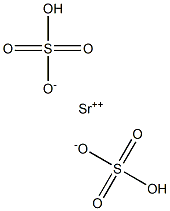 Strontium bisulfate 结构式