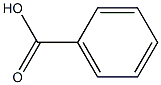 苯甲酸(粗品) 结构式