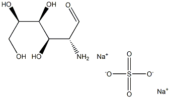 硫酸氨基葡萄糖钠盐 结构式
