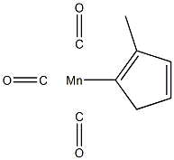 甲基环戊二烯三羰基锰 结构式