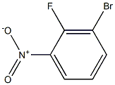 3-溴-2-氟硝基苯 结构式