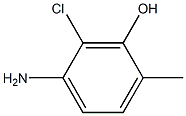 6-氯-5-氨基-2-甲基苯酚 结构式