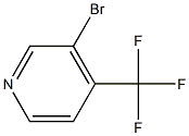 4-三氟甲基-3-溴吡啶 结构式