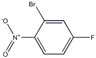 2-溴-4-氟硝基苯 结构式
