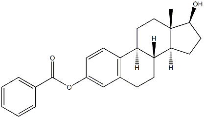苯甲雌二醇 结构式