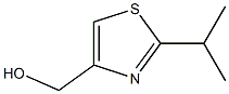 4-(HYDROXYMETHYL)-2-ISOPROPYLTHIAZOLE 结构式