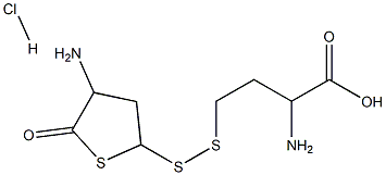 DL-HOMOCYSTINETHIOLACTONE HYDROCHLORIDE 结构式