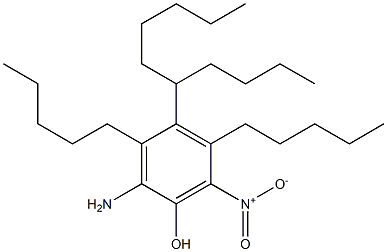 2-amino-4-tetr-amyl-6-nitrophenol 结构式