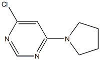 4-Chloro-6-(pyrrolidin-1-yl)pyrimidine 98% 结构式