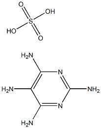 ,4,5,6-TETROAMINOPYRIMIDINE SULFATE 结构式