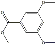 3,5-DIMETHOXY METHYL BENZOATE 结构式