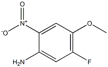 5-FLUORO-2-NITRO ANISIDINE 结构式