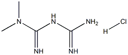 METFORMIN HYDROCHLORIDE TABLET 结构式