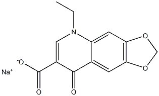 OXOLINIC ACID(SODIUM) 结构式