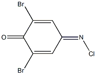 2,6-二溴-4-(氯亞胺)-2,5-環己二烯-1-酮 结构式