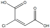 氯順丁烯二酸 结构式