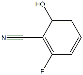 6-Fluoro-2-Hydroxybenzonitrile 结构式