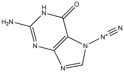 guaninediazonium 结构式
