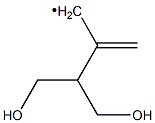 3,3-bis(hydroxymethyl)-2-methylenepropyl 结构式