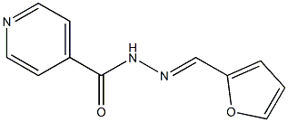 2-furaldehyde isonicotinoylhydrazone 结构式
