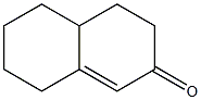 3-oxodecalin-4-ene 结构式