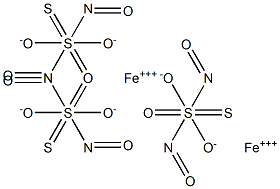 dinitrosyl iron thiosulfate 结构式
