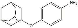4-(1-adamantyloxy)aniline 结构式