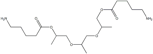 tripropylene glycol bis(3-aminoethylpropanoate) 结构式