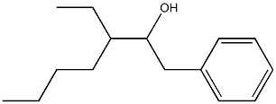 2-HEPTANOL,1-PHENYL-3-ETHYL- 结构式