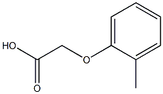 CRESOXYACETICACID 结构式