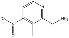 (3-Methyl-4-nitropyridin-2-yl)methylamine 结构式