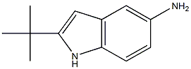 5-Amino-2-tert-butylindole 结构式