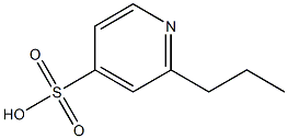 2-丙基吡啶-4-磺酸 结构式