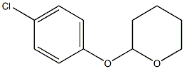 2-(4-chlorophenoxy)oxane 结构式