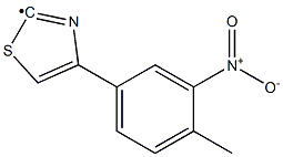 [4-(4-Methyl-3-nitro-phenyl)-thiazol-2-yl]- 结构式