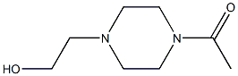 1-Acetyl-4-(2-hydroxyethyl)piperazine 结构式