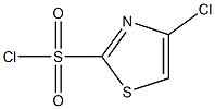 4-CHLORO-1,3-THIAZOLE-2-SULFONYL CHLORIDE 结构式