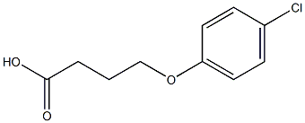4-(P-CHLOROPHENOXY)BUTYRIC ACID 95% 结构式
