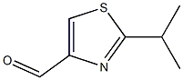 2-ISOPROPYL-1,3-THIAZOLE-4-CARBALDEHYDE 结构式