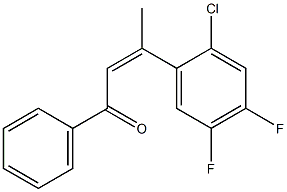 2-CHLORO-4,5-DIFLUOROHYPNONE 结构式