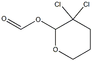 3,3-DICHLORO-2-FORMOXYTETRAHYDROPYRAN 98+% 结构式