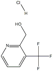 (3-TRIFLUOROMETHYL-PYRIDIN-2-YL) METHANOL HYDROCHLORIDE 结构式