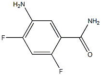 5-AMINO-2,4-DIFLUOROBENZAMIDE 结构式