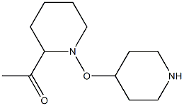 1-(4-PIPERIDINYLOXY)ACETYLPIPERIDINE 结构式