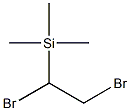 1,2-DIBROMOETHYLTRIMETHYLSILANE 95% 结构式