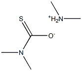 dimethylammonium (dimethylamino)methanethioate 结构式